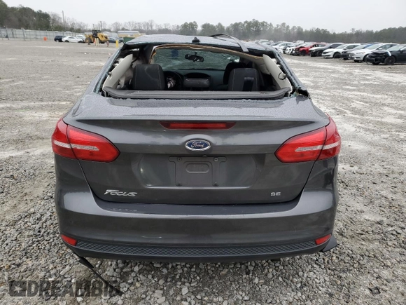 2017 Ford Focus SE with VIN 1FADP3F28HL321968, listed as a Copart auction lot 45789825 with 159,003 mi miles and Salvage Title. Bid and sale history available at carsss.com. Image 6.