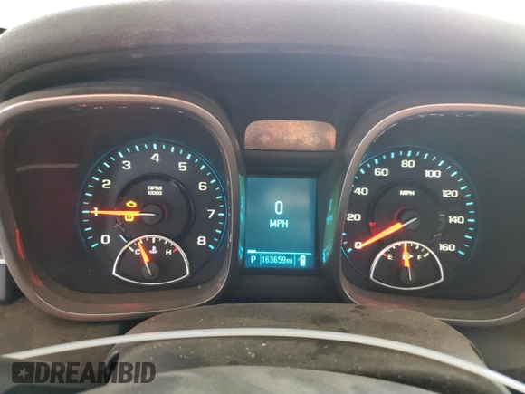 2013 Chevrolet Malibu LS with VIN 1G11B5SA5DF343870, listed as a Copart auction lot 56257585 with 163,659 mi miles and Clean Title. Bid and sale history available at DreamBid. Image 9.