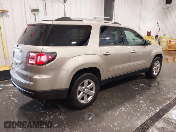 2015 GMC Acadia SLE with VIN 1GKKVPKD2FJ361529, listed as a IAAI auction lot 41811893 with 102,475 mi miles. Bid and sale history available at carsss.com. Image 4.