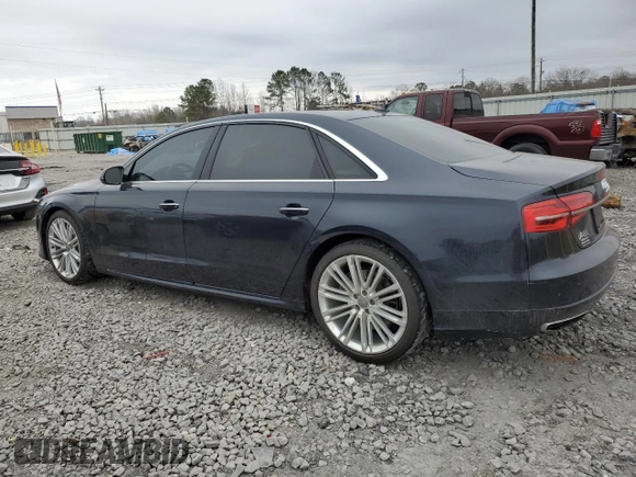 2017 Audi A8 z VIN WAU44AFD9HN002783, wystawiony jako Copart lot #44633125 z przebiegiem 110 066 mil mil oraz Szkoda całkowita • Salvage title. Historia ofert i sprzedaży dostępna na DreamBid. Obrazek 2.