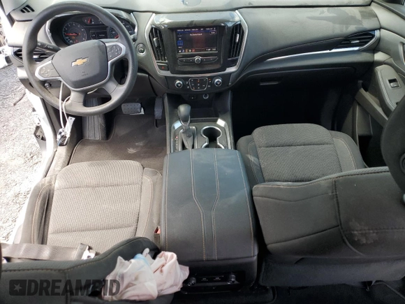 2021 Chevrolet Traverse LS with VIN 1GNERFKW4MJ245472, listed as a Copart auction lot 54185935 with 101,279 mi miles and Non repairable. Bid and sale history available at DreamBid. Image 8.