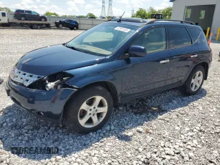 2004 Nissan Murano SL z VIN JN8AZ08TX4W209231, wystawiony jako Copart lot #57307425 z przebiegiem 127 433 mil mil oraz Szkoda całkowita • Salvage title. Historia ofert i sprzedaży dostępna na DreamBid. Obrazek 1.