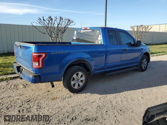 2016 Ford F-150 XL with VIN 1FTEX1C88GKD28869, listed as a Copart auction lot 49343595 with 154,413 mi miles and Salvage Title. Bid and sale history available at carsss.com. Image 3.