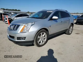 2015 Cadillac SRX Performance Collection with VIN 3GYFNFE36FS639643, listed as a Copart auction lot 88462285 with 76,175 mi miles and Salvage title. Bid and sale history available at DreamBid. Image 1.