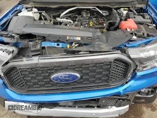 2021 Ford Ranger XL with VIN 1FTER1EH0MLD75309, listed as a Copart auction lot 51147735 with 18,591 mi miles and Salvage title. Bid and sale history available at DreamBid. Image 11.