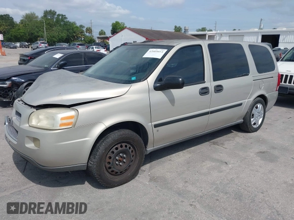 2008 Chevrolet Uplander LS with VIN 1GNDV23W68D199159, listed as a IAAI auction lot 42009014 with 170,472 mi miles and . Bid and sale history available at DreamBid. Image 16.