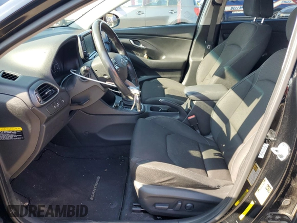 2018 Hyundai Elantra GT with VIN KMHH35LE1JU075536, listed as a Copart auction lot 68911444 with 73,237 mi miles and Salvage Title. Bid and sale history available at carsss.com. Image 7.