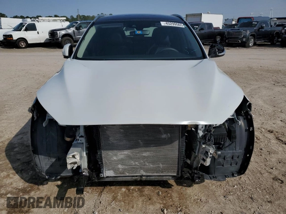 2023 Infiniti QX50 Luxe with VIN 3PCAJ5BA2PF103582, listed as a Copart auction lot 45299565 with 22,901 mi miles and Salvage title. Bid and sale history available at DreamBid. Image 5.
