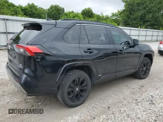 2022 Toyota RAV4 Hybrid SE with VIN 4T3T6RFV3NU089312, listed as a Copart auction lot 59324525 with 49,493 mi miles and Salvage title. Bid and sale history available at DreamBid. Image 3.