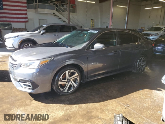 2021 Subaru Legacy Limited with VIN 4S3BWAN66M3017853, listed as a Copart auction lot 46675925 with 48,790 mi miles and Salvage title. Bid and sale history available at DreamBid. Image 1.