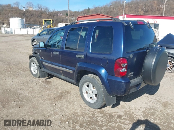 2006 Jeep Liberty Sport with VIN 1J4GL48K26W214748, listed as a IAAI auction lot 41875513 with 105,941 mi miles. Bid and sale history available at carsss.com. Image 3.