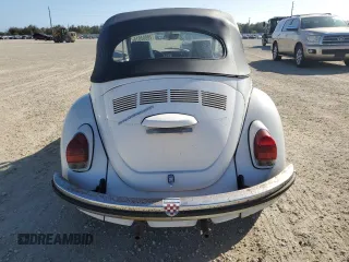 1972 Volkswagen Beetle with VIN 1522012758, listed as a Copart auction lot 78994814 with 46,118 mi miles and Salvage Title. Bid and sale history available at DreamBid. Image 6.