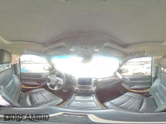 2015 GMC Yukon Denali with VIN 1GKS1CKJ2FR547342, listed as a Copart auction lot 45025075 with 189,942 mi miles and Salvage Title. Bid and sale history available at carsss.com. Image 13.