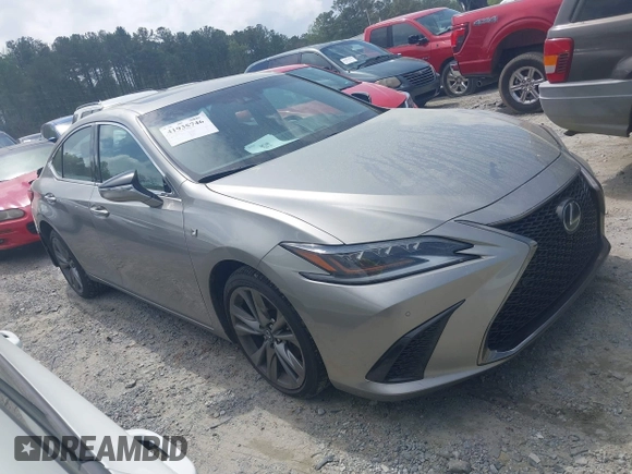 2019 Lexus ES with VIN 58ABZ1B19KU023027, listed as a IAAI auction lot 41935746 with 72,360 mi miles. Bid and sale history available at carsss.com. Image 13.