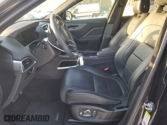 2020 Jaguar F-Pace S with VIN SADCM2FVXLA639831, listed as a Copart auction lot 87211504 with 28,995 mi miles and Salvage Title. Bid and sale history available at DreamBid. Image 7.