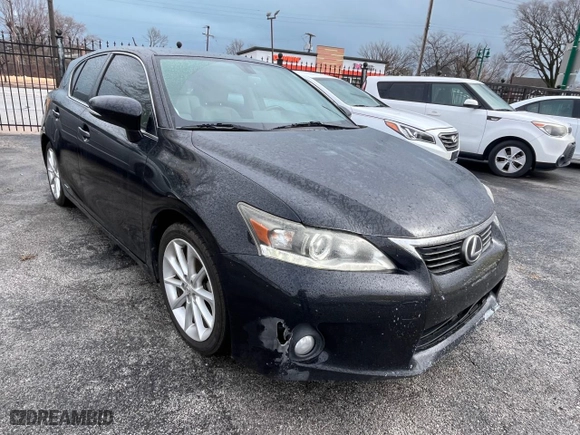 2012 Lexus CT 200h with VIN JTHKD5BH8C2082984, listed as a Copart auction lot 49781205 with 147870 miles and Clean Title. Bid and sale history available at carsss.com. Image 1.