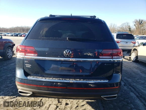 2023 Volkswagen Atlas SEL with VIN 1V2BP2CA5PC521789, listed as a Copart auction lot 42810764 with 21,975 mi miles and . Bid and sale history available at DreamBid. Image 6.