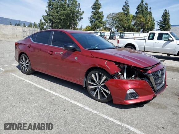 2021 Nissan Altima 2.5 SR with VIN 1N4BL4CV1MN340383, listed as a Copart auction lot 49845775 with 68,614 mi miles and Salvage Title. Bid and sale history available at carsss.com. Image 4.