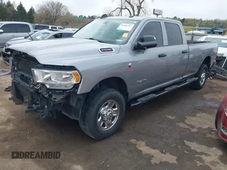 2019 Ram 2500 Tradesman with VIN 3C6UR5HL9KG641236, listed as a IAAI auction lot 41888989 with 137,451 mi miles. Bid and sale history available at carsss.com. Image 2.