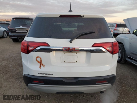 2017 GMC Acadia SLE with VIN 1GKKNKLA6HZ178596, listed as a Copart auction lot 83629074 with 98,158 mi miles and Salvage Title. Bid and sale history available at carsss.com. Image 6.