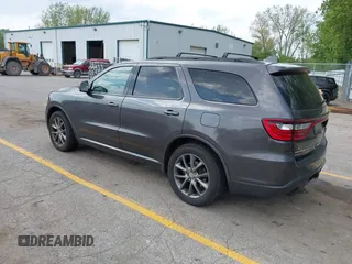 2017 Dodge Durango GT with VIN 1C4RDJDG5HC799115, listed as a IAAI auction lot 42281526 with 90,389 mi miles and . Bid and sale history available at DreamBid. Image 3.