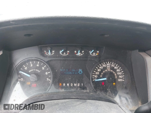 2012 Ford F-150 XL with VIN 1FTFX1EF1CFB95293, listed as a IAAI auction lot 41591392 with 132,324 mi miles. Bid and sale history available at carsss.com. Image 7.