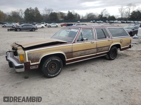 1987 Ford Crown Victoria z VIN 2FABP79F7HX228617, wystawiony jako Copart lot #82165434 z przebiegiem 99 456 mil mil oraz Szkody całkowita. Historia ofert i sprzedaży dostępna na DreamBid. Obrazek 1.