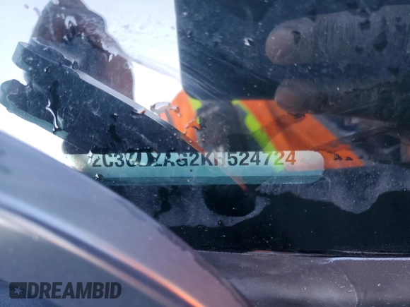 2019 Dodge Challenger SXT z VIN 2C3CDZAG2KH524724, wystawiony jako Copart lot #52202495 z przebiegiem 125 667 mil mil oraz Szkoda całkowita • Salvage title. Historia ofert i sprzedaży dostępna na DreamBid. Obrazek 14.