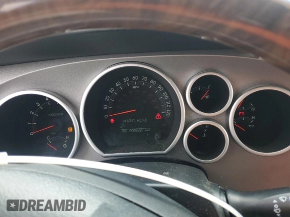 2012 Toyota Tundra Limited with VIN 5TFHW5F18CX233781, listed as a Copart auction lot 57956925 with 208,629 mi miles and Salvage title. Bid and sale history available at DreamBid. Image 9.