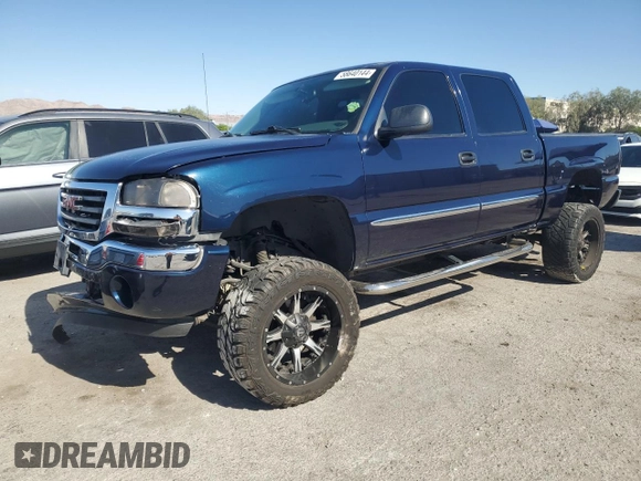 2007 GMC Sierra 1500 SL z VIN 2GTEK13V571160192, wystawiony jako Copart lot #58640144 z przebiegiem 90 638 mil mil oraz Szkoda całkowita • Salvage title. Historia ofert i sprzedaży dostępna na DreamBid. Obrazek 1.