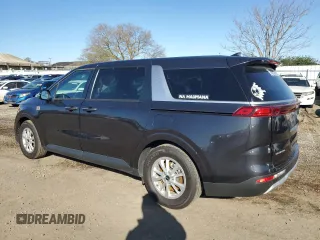2024 Kia Carnival LX with VIN KNDNB4H30R6330432, listed as a Copart auction lot 47146295 with 18,496 mi miles and Salvage Title. Bid and sale history available at carsss.com. Image 2.