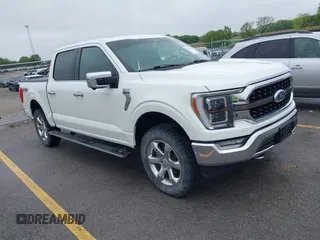 2021 Ford F-150 XL with VIN 1FTFW1E81MFA33895, listed as a IAAI auction lot 42290759 with 87,187 mi miles and . Bid and sale history available at DreamBid. Image 1.
