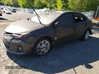 2014 Toyota Corolla L with VIN 5YFBURHE7EP108145, listed as a Copart auction lot 55408205 with Not provided miles and Salvage title. Bid and sale history available at DreamBid. Image 1.