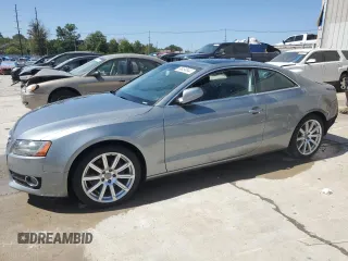 2011 Audi A5 Premium Plus with VIN WAULFAFR5BA059739, listed as a Copart auction lot 55395515 with 89,333 mi miles and Salvage title. Bid and sale history available at DreamBid. Image 1.
