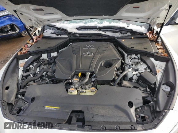 2022 Infiniti Q50 Luxe z VIN JN1EV7BR6NM340168, wystawiony jako Copart lot #44747675 z przebiegiem 33 653 mil mil oraz Szkoda całkowita • Salvage title. Historia ofert i sprzedaży dostępna na DreamBid. Obrazek 11.