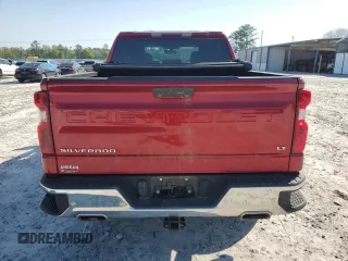 2022 Chevrolet Silverado 1500 LT with VIN 1GCUYDEDXNZ230192, listed as a Copart auction lot 52955185 with 39,586 mi miles and Salvage Title. Bid and sale history available at DreamBid. Image 6.