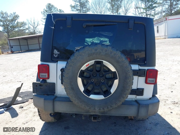 2017 Jeep Wrangler Unlimited Sport with VIN 1C4BJWDG7HL520402, listed as a IAAI auction lot 41730109 with 152,478 mi miles. Bid and sale history available at carsss.com. Image 17.