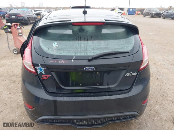2019 Ford Fiesta ST with VIN 3FADP4GX5KM121085, listed as a IAAI auction lot 41505414 with 86,885 mi miles. Bid and sale history available at carsss.com. Image 16.