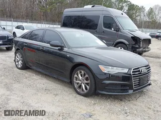 2018 Audi A6 Premium Plus with VIN WAUG8AFC9JN055076, listed as a IAAI auction lot 41173839 with 58,268 mi miles. Bid and sale history available at carsss.com. Image 1.