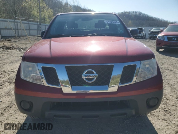 2012 Nissan Frontier S with VIN 1N6BD0CT4CC444596, listed as a Copart auction lot 51220185 with 135,704 mi miles and Salvage title. Bid and sale history available at DreamBid. Image 5.