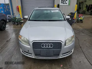 2005 Audi A4 2.0T with VIN WAUAF68E75A448109, listed as a Copart auction lot 83555214 with 252,242 mi miles and Salvage Title. Bid and sale history available at carsss.com. Image 5.