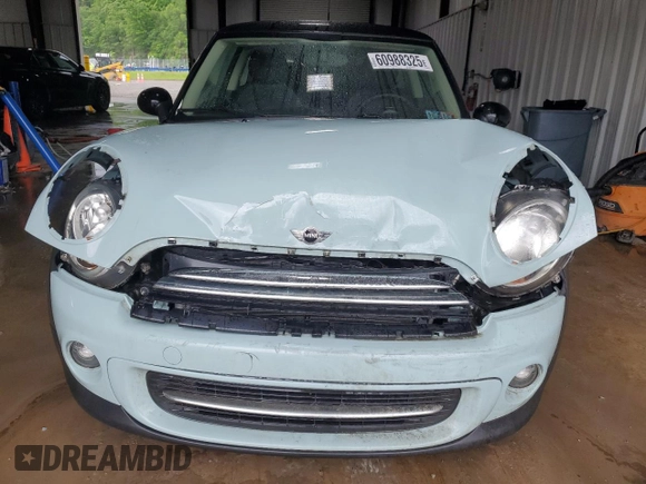 2012 MINI Hardtop with VIN WMWSU3C55CT541969, listed as a Copart auction lot 60988325 with 44,770 mi miles and Salvage title. Bid and sale history available at DreamBid. Image 5.