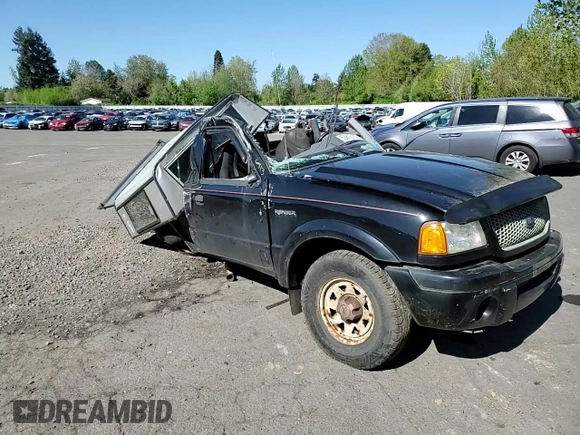 2003 Ford Ranger XL with VIN 1FTYR10UX3TA19062, listed as a Copart auction lot 53805185 with 134,982 mi miles and Salvage title. Bid and sale history available at DreamBid. Image 13.