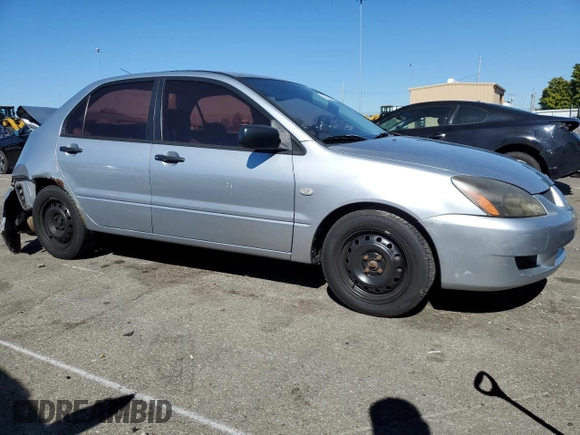 2005 Mitsubishi Lancer ES with VIN JA3AJ26E95U024716, listed as a Copart auction lot 75206274 with 192,584 mi miles and Salvage Title. Bid and sale history available at carsss.com. Image 4.