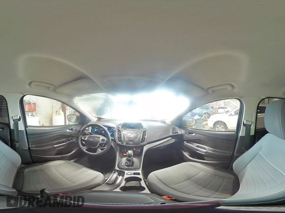 2015 Ford Escape SE with VIN 1FMCU9GX3FUB23667, listed as a Copart auction lot 52184155 with 184,954 mi miles and Salvage Title. Bid and sale history available at carsss.com. Image 14.