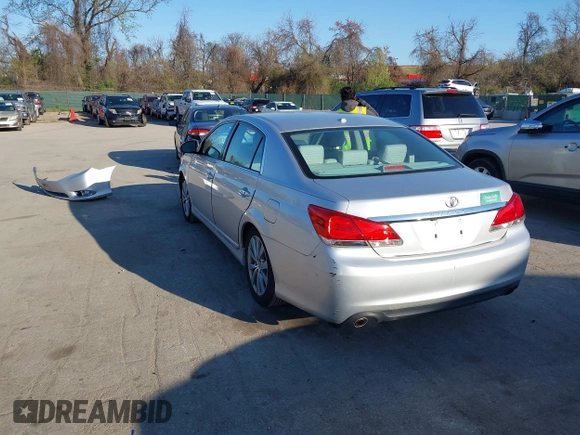 2011 Toyota Avalon with VIN 4T1BK3DB5BU387118, listed as a IAAI auction lot 41990331 with 79,792 mi miles and . Bid and sale history available at carsss.com. Image 3.