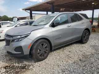 2024 Chevrolet Equinox LS z VIN 3GNAXHEG9RL361061, wystawiony jako Copart lot #52749015 z przebiegiem 9 380 mil mil oraz Szkoda całkowita • Salvage title. Historia ofert i sprzedaży dostępna na DreamBid. Obrazek 1.