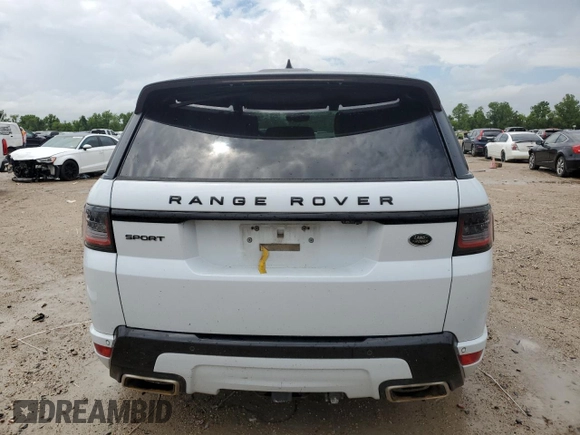 2018 Land Rover Range Rover Sport HSE Dynamic with VIN SALWV2SV7JA698496, listed as a Copart auction lot 54255505 with 116,177 mi miles and Clean Title. Bid and sale history available at carsss.com. Image 6.
