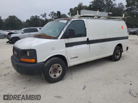 2003 GMC Savana Cargo z VIN 1GTHG35U831199213, wystawiony jako Copart lot #86549414 z przebiegiem Nie podano mil oraz Szkody całkowita. Historia ofert i sprzedaży dostępna na DreamBid. Obrazek 1.