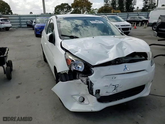 2015 Mitsubishi Mirage DE with VIN ML32A3HJ1FH046423, listed as a Copart auction lot 51739975 with 112,287 mi miles and Salvage Title. Bid and sale history available at carsss.com. Image 11.
